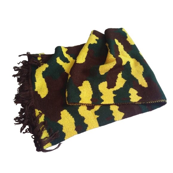 Yummy Sweater Co. Camouflage Scarf and Beanie Set NWT - Picture 7 of 14